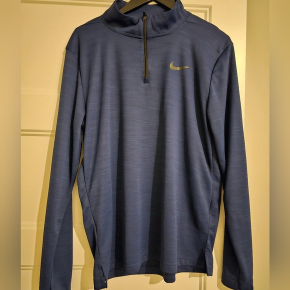 Nike Dri-Fit Men's Pullover with Zipper sz medium - Picture 1 of 4